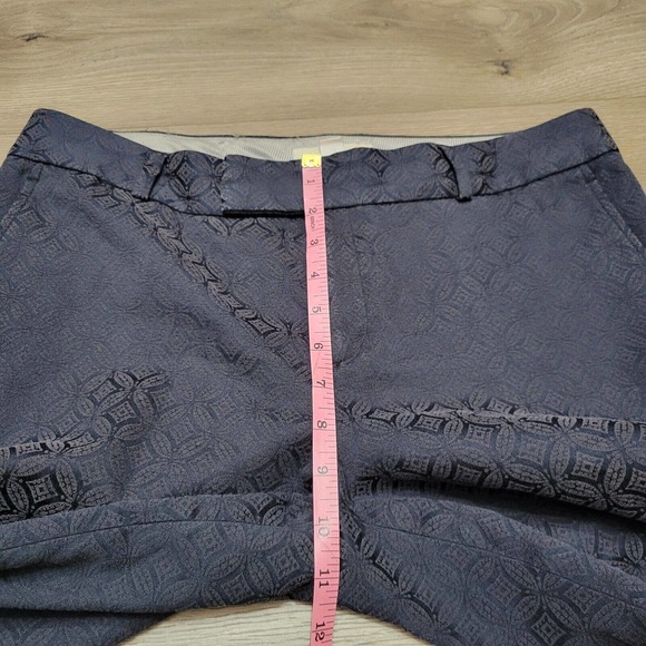 Banana Republic Pants Womens 8 Blue High Rise Casual Classiccore Normcore Preppy - Picture 7 of 10